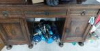 Antiek plat bureau, Antiek en Kunst, Antiek | Meubels | Kasten, Ophalen