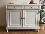 Wit dressoir, Huis en Inrichting, Kasten | Dressoirs, Ophalen, Gebruikt, 100 tot 150 cm, 25 tot 50 cm