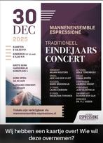 Kaartje Espressione Harderwijk 30 Dec 2025, Tickets en Kaartjes, Eén persoon, December