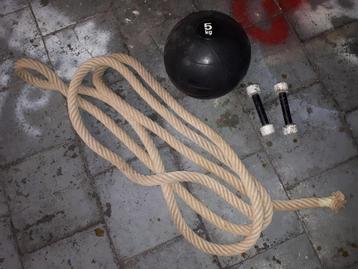 Sport gewichten wallball battlerope  beschikbaar voor biedingen