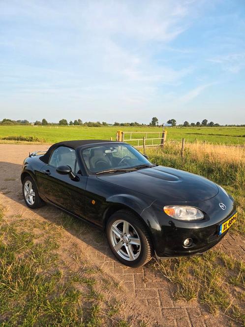Mazda MX-5 1.8 Touring 2006 Zwart. inclusief hardtop, Auto's, Mazda, Particulier, MX-5, Benzine, D, Cabriolet, Handgeschakeld