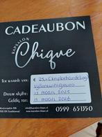 cadeaubon, Tickets en Kaartjes, Kortingen en Cadeaubonnen, Eén persoon, Cadeaubon, Overige typen
