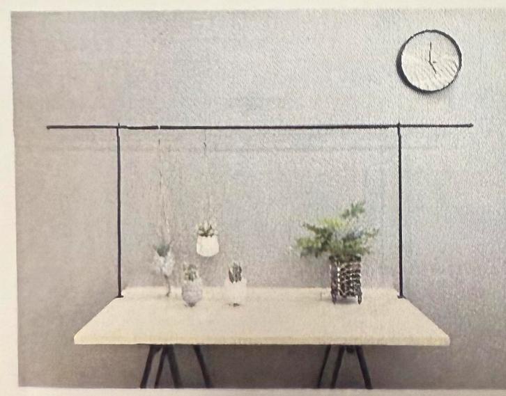 Tafelklem Zwart 140x90cm - 2 Nieuw in Verpakking, Antiek en Kunst, Antiek | Meubels | Tafels, Ophalen