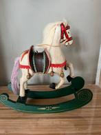 Klein houten hobbelpaardje. Paardje in kerstsfeer, Antiek en Kunst, Ophalen of Verzenden
