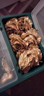 Goud en zwarte kerstboom versiering en verlichting, Sieraden, Tassen en Uiterlijk, Broches, Ophalen, Goud, Goud