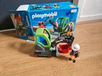 Playmobil 3279 graafmachine minibagger bouwerf in doos, Ophalen of Verzenden, Zo goed als nieuw, Complete set