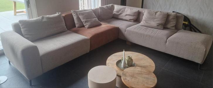 Bank (Livio) 3.20 x 2.90, Huis en Inrichting, Banken | Complete zithoeken, Zo goed als nieuw, Ophalen