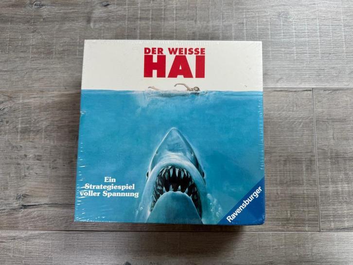Bordspel JAWS ( steven spielberg ) Duitse uitgave NIEUW, Hobby en Vrije tijd, Gezelschapsspellen | Bordspellen, Nieuw, Ophalen of Verzenden