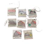 WWII German Winterhilfswerke Pin Set 8, Ophalen of Verzenden, Amerika, Embleem of Badge