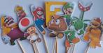 Super Mario traktatie prikker, Hobby en Vrije tijd, Feestartikelen, Ophalen of Verzenden, Nieuw, Versiering, Verjaardag