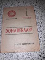 feijenoord donatie kaart 1949/1950, Tickets en Kaartjes, Sport | Voetbal, Seizoenskaart, Eén persoon, Augustus
