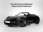 Porsche 911 Turbo S Cabriolet, Auto's, Porsche, Gebruikt, 4 stoelen, Zwart, Bedrijf