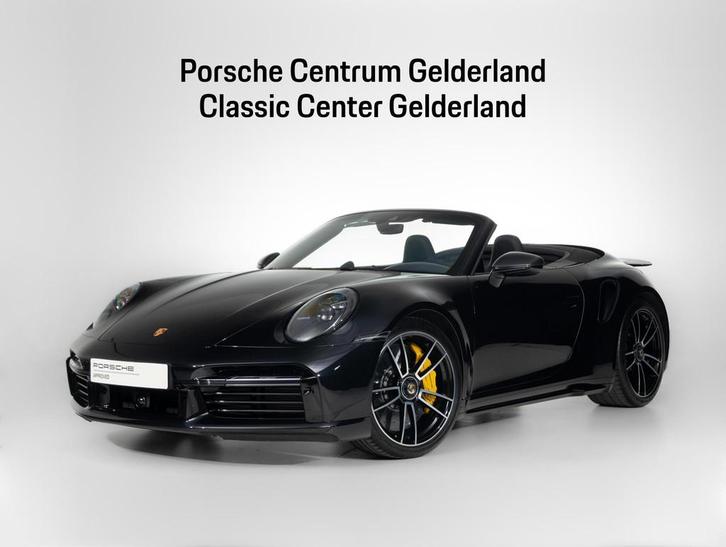Porsche 911 Turbo S Cabriolet, Auto's, Porsche, Bedrijf, Te koop, 4x4, ABS, Achteruitrijcamera, Adaptieve lichten, Adaptive Cruise Control
