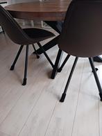 Eetkamerstoel WOOOD 6x, Huis en Inrichting, Stoelen, Ophalen of Verzenden, Zo goed als nieuw, Bruin, Vijf, Zes of meer stoelen