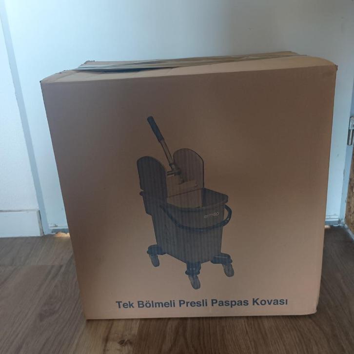 Schoonmaakwagen met pers, Huis en Inrichting, Schoonmaakartikelen, Dweilemmer, -bak, of -wagen, Ophalen of Verzenden