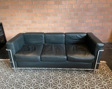 Bankje design vintage, LC2 model Corbusier beschikbaar voor biedingen