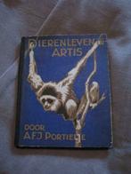 Dierenleven in Artis A.F.J. Portielje Verkade - 1939, Boeken, Prentenboeken en Plaatjesalbums, Gelezen, Ophalen