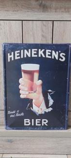 reclamebord Heineken, Verzamelen, Biermerken, Ophalen of Verzenden, Nieuw, Reclamebord, Plaat of Schild, Heineken