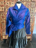 Pauw 100% zijde wilkelblouse paars mt 1 / 36, Kleding | Dames, Blouses en Tunieken, Ophalen of Verzenden, Zo goed als nieuw, Maat 36 (S)