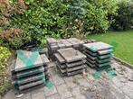 Grindtegels en klinkers - gratis op te halen in Bleiswijk, Tuin en Terras, Ophalen, Gebruikt, Beton, Klinkers