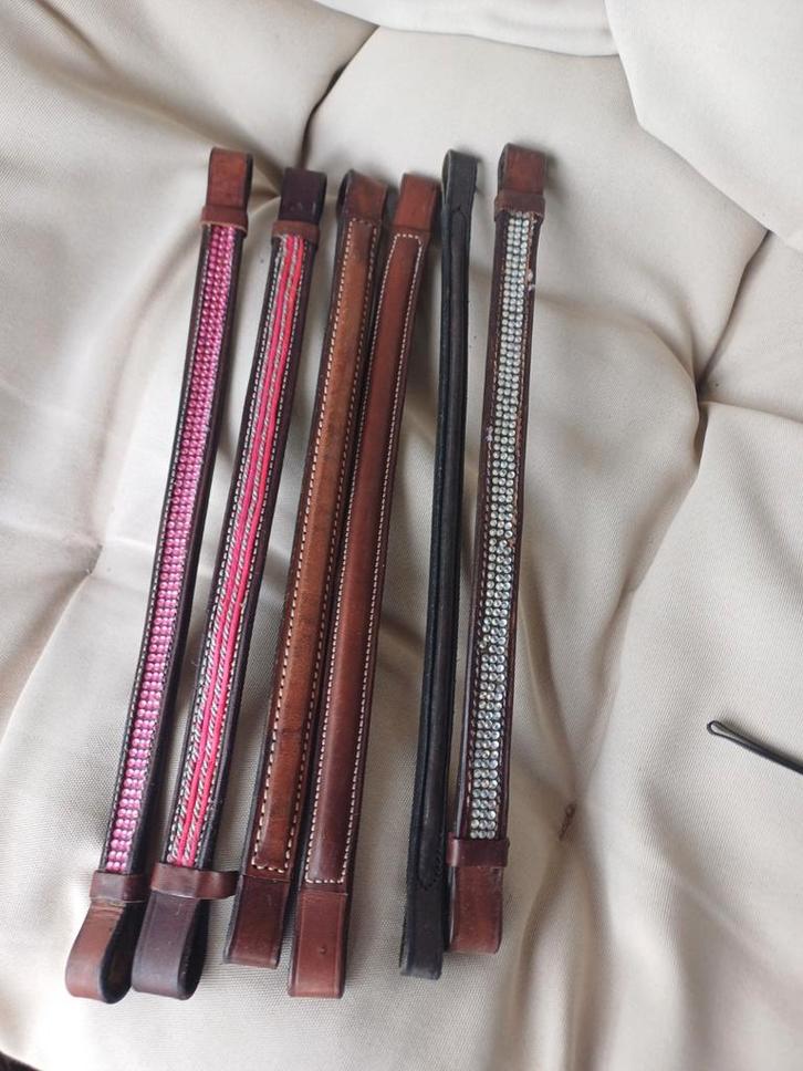 Partij frontriemen mini schetland, Dieren en Toebehoren, Paarden en Pony's | Hoofdstellen en Tuigage, Overige soorten, Ophalen of Verzenden