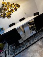 Eettafel bieden, Huis en Inrichting, Zo goed als nieuw, 150 tot 200 cm, Rechthoekig, 50 tot 100 cm
