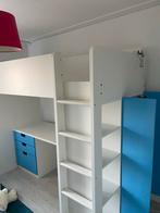 IKEA Smastad hoogslaper met bureau en opberglades, Kinderen en Baby's, Kinderkamer | Stapelbedden en Hoogslapers, Ophalen, Gebruikt