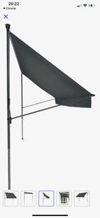 Balkon klem zonneschermen (3 meter) 2 stuks, Ophalen, Gebruikt, Knikarmscherm