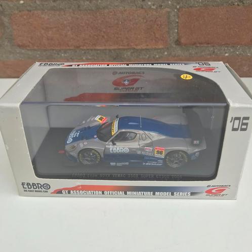 1:43 EBBRO No.96 SUPER GT 300 (NISSAN) ….. NÚ 30,- !!, Hobby en Vrije tijd, Modelauto's | 1:43, Zo goed als nieuw, Auto, Overige merken