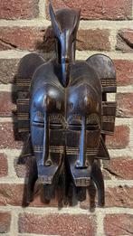 Afrikaanse maskers, Antiek en Kunst, Kunst | Beelden en Houtsnijwerken, Ophalen of Verzenden