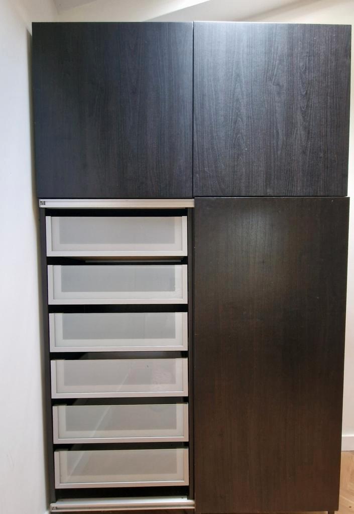 Besta kasten Ikea, Huis en Inrichting, Kasten | Roldeurkasten en Archiefkasten, Gebruikt, Minder dan 100 cm, 25 tot 50 cm, Ophalen