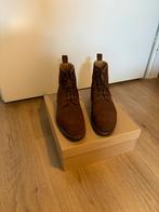 Meermin snuff suede boots + doos + boots zakken, Ophalen of Verzenden, Zo goed als nieuw, Bruin, Boots