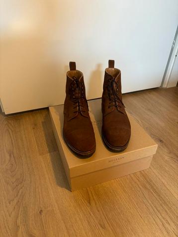 Meermin snuff suede boots + doos + boots zakken beschikbaar voor biedingen