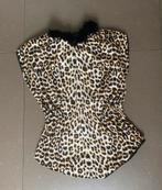 Karnevalswierts poes / luipaard jurk maat 140 | verkleden, Ophalen of Verzenden, 134 t/m 140, Meisje