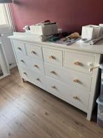 IKEA Hemnes ladekast – wit – zelf in de lak gezet, Ophalen, 5 laden of meer, 150 tot 200 cm, Zo goed als nieuw