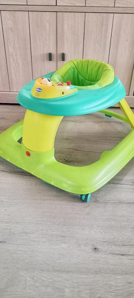 Chicco 1-2-3 loopstoel, Kinderen en Baby's, Ophalen of Verzenden, Gebruikt, Overige typen, Met licht