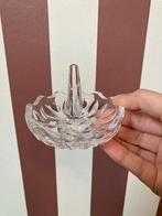 Antiek ringenhouder van glas in perfecte staat, Antiek en Kunst, Ophalen of Verzenden