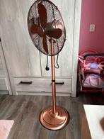 Vloerventilator ZGAN - Koperkleur, Witgoed en Apparatuur, Ventilatoren, Ophalen, Zo goed als nieuw, Vloerventilator