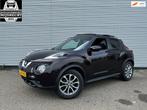 Nissan Juke 1.2 DIG-T S/S Tekna / Navi / Cruise / Pano / Vol, Auto's, Nissan, Voorwielaandrijving, Zwart, Bedrijf, Handgeschakeld