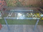Gratis af te halen glazen eettafel, Ophalen, Gebruikt, 50 tot 100 cm, 150 tot 200 cm