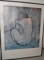 Picasso Blue nude in lijst, Met lijst, A1 t/m A3, Zo goed als nieuw, Rechthoekig Staand