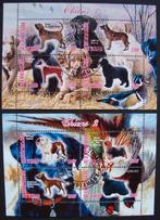 - 623 - 2 Blokken met 8 Honden Rassen. Blok 1 + 2., Verzenden, Gestempeld, Dier of Natuur