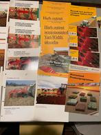 Kverneland ploeg tractor folders, Boeken, Folder, Gelezen, Ophalen of Verzenden