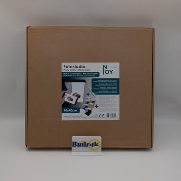 Njoy fotostudio met LED 40x40cm - Nieuw in de doos beschikbaar voor biedingen