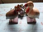 HOUTEN VOGELS MASSIEF ANTIEK UIT INBOEDEL., Ophalen of Verzenden