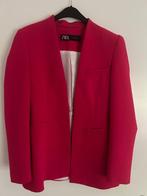 Zara blazer zonder revers Xs fuchsia, Zara, Ophalen of Verzenden, Zo goed als nieuw, Jasje