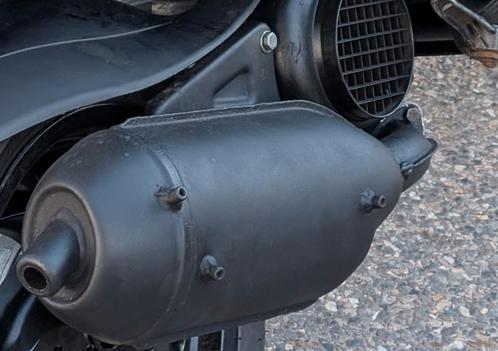 SM04 met nieuwstaat RVS voorbocht, Fietsen en Brommers, Brommeronderdelen | Scooters, Zo goed als nieuw, Uitlaat, Ophalen of Verzenden