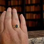 GLAMIRA GISU gouden ring met Granaat 58 mm, 18 tot 19, Verzenden, Nieuw, Met edelsteen