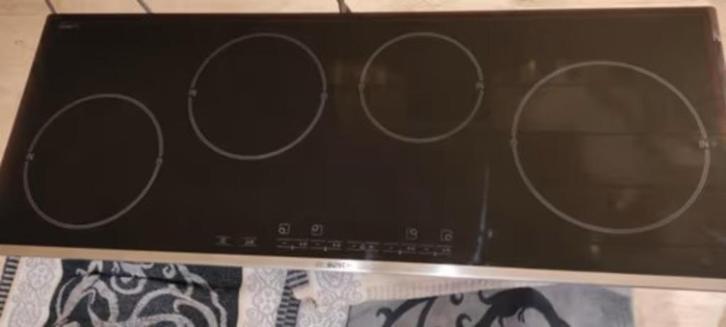 inductie kookplaat Bosch als nieuw 90 breed PIE975N14E, Witgoed en Apparatuur, Kookplaten, Zo goed als nieuw, Inbouw, Inductie
