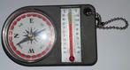 Kompas met thermometer. 65 X 40 mm, Ophalen of Verzenden, Zo goed als nieuw, Overige typen